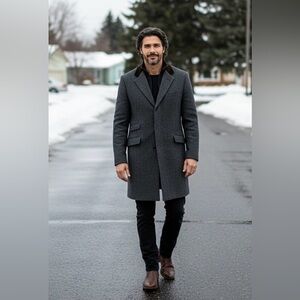 Etro Charcoal Top Coat